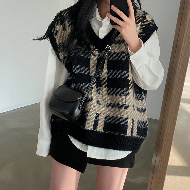 Women Formal Wear Korean - سترات نسائية منقوشة ملابس علوية 2025