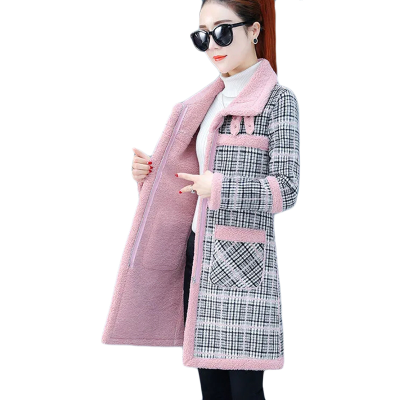 Trench Coat Formal - جديد الشتاء صوف الضأن معطف الصوف