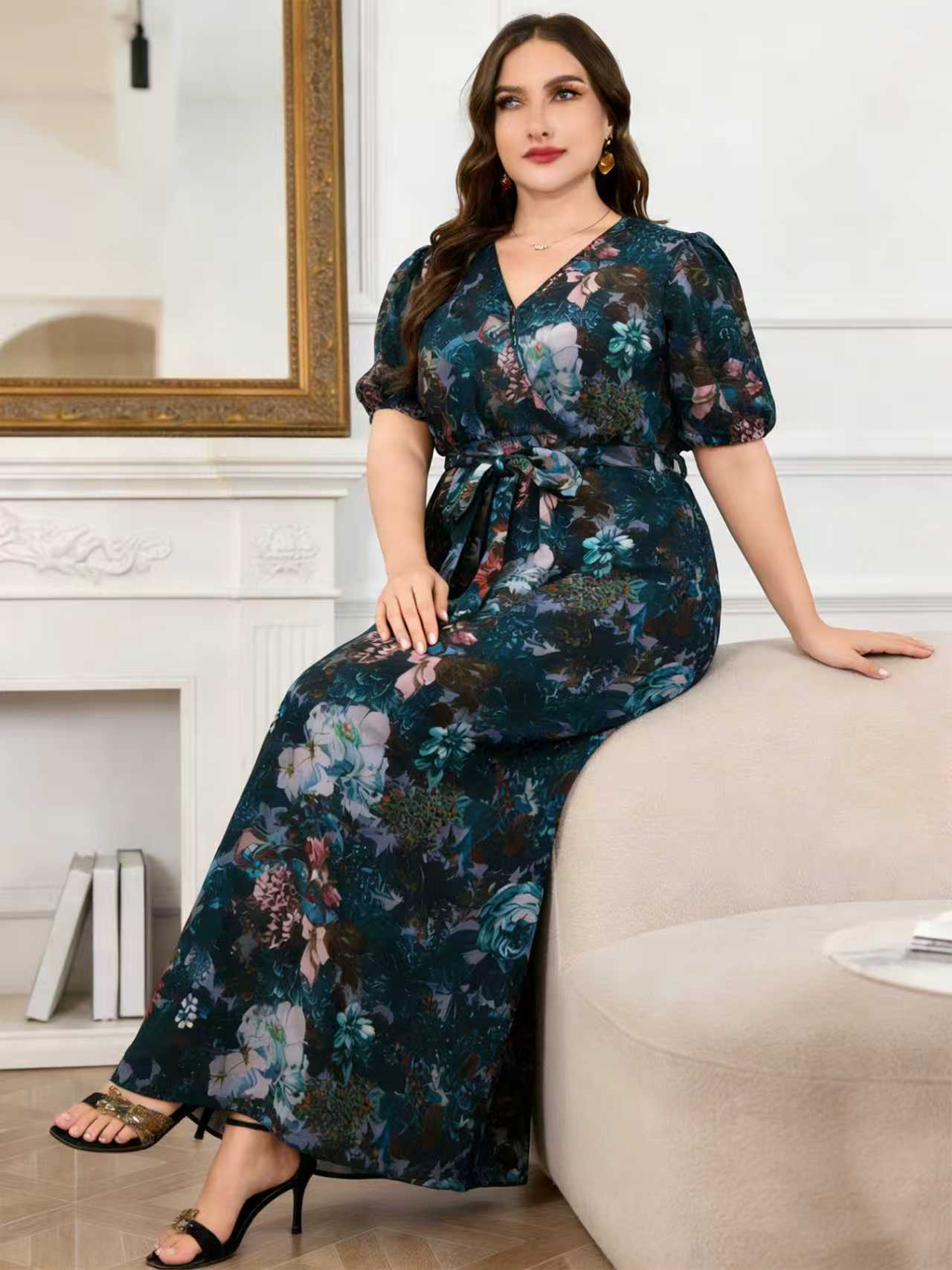 Vintage Women'S Formal Wear - فستان نسائي جديد لعام 2026 بمقاسات