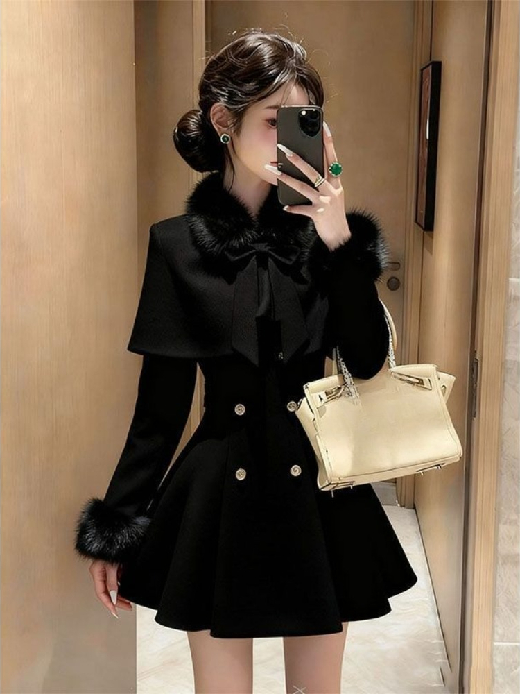 Vintage Women'S Formal Wear - الفرنسية أنيقة خمر الصوفية 2 قطعة