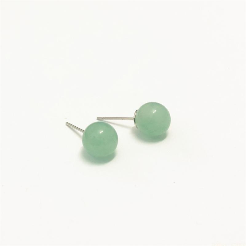 Women'S Formal Wear Accessories - 31BF الكريستال الطبيعي أقراط خرز مستديرة