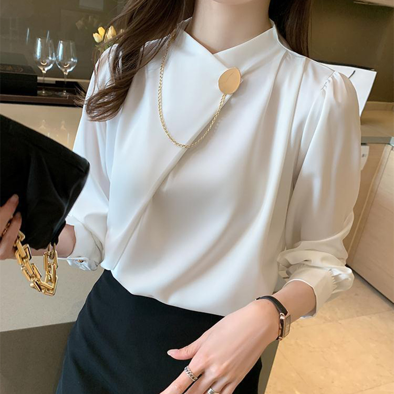 Women Formal Wear Winter - بلون أنيق طويل الأكمام ملابس العمل
