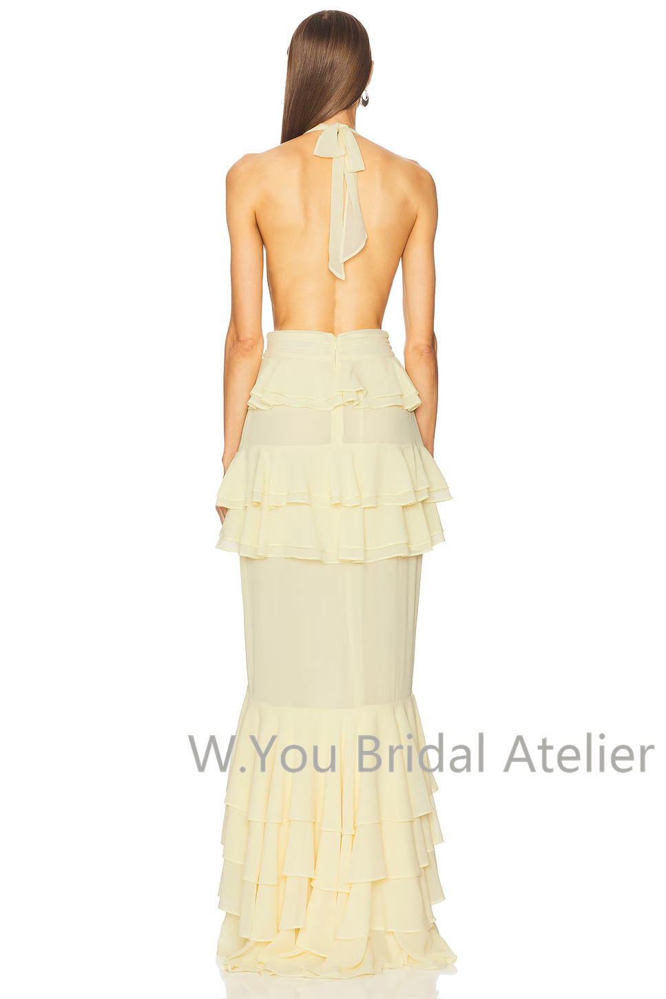 Women'S Formal Wear Wedding Guest - فساتين سهرة بياقة على شكل V