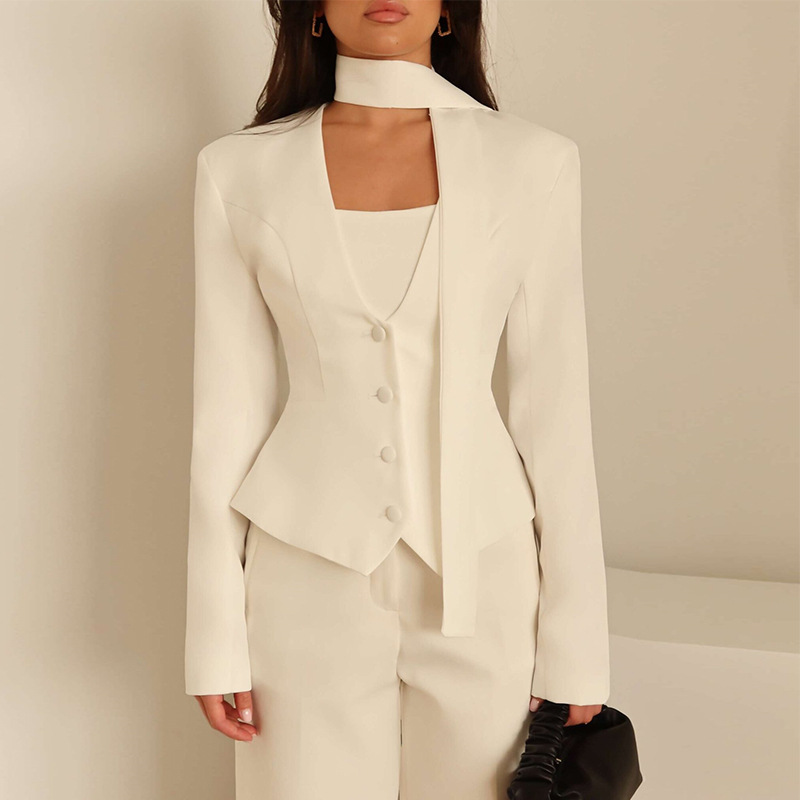 Women'S Formal Wear Wedding Guest - الخريف المرأة البدلة 1 قطعة سترة