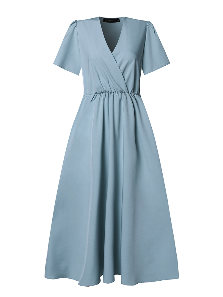 فساتين ZANZEA 2024 أنيقة بأكما - مراجعة Women Formal Wear Zara وسعره