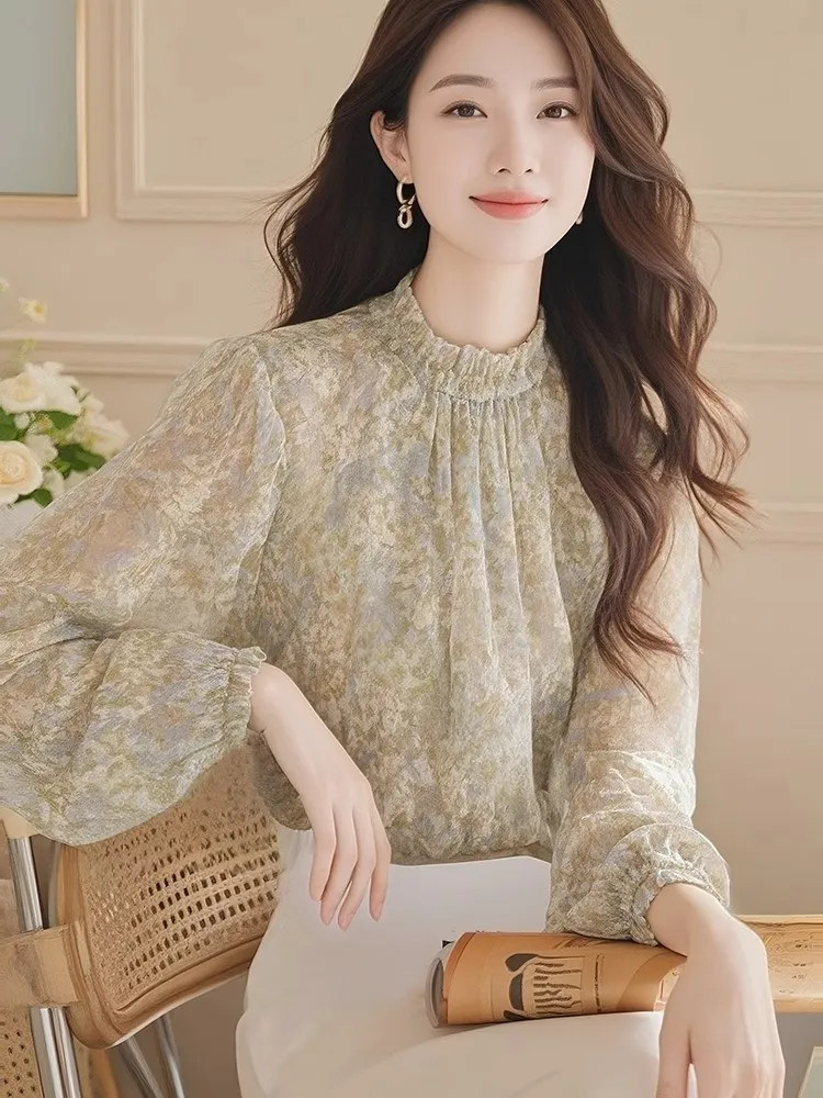 قمصان طويلة الأكمام للسيدات من - مراجعة Women Formal Wear Korean وسعره