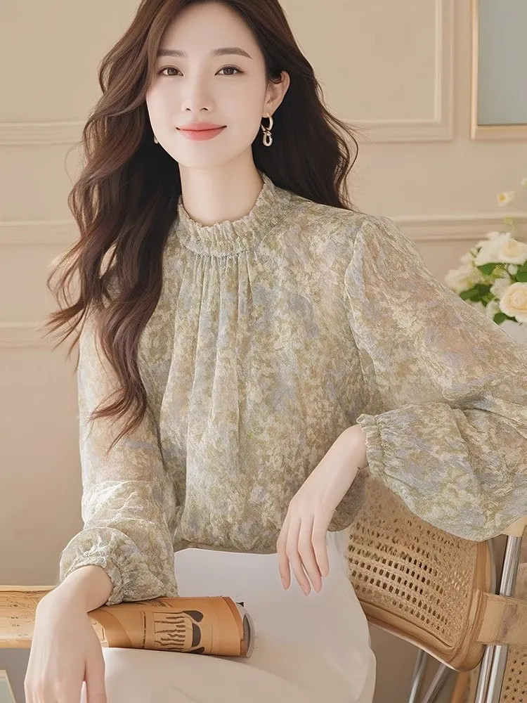 قمصان طويلة الأكمام للسيدات من - مراجعة Women Formal Wear Korean وسعره