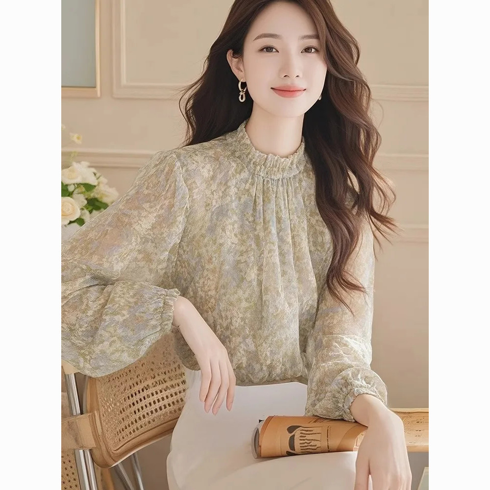 قمصان طويلة الأكمام للسيدات من - مراجعة Women Formal Wear Korean وسعره