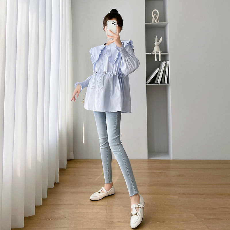 قمصان نسائية بأكمام طويلة من ا - مراجعة Women Formal Wear Korean وسعره