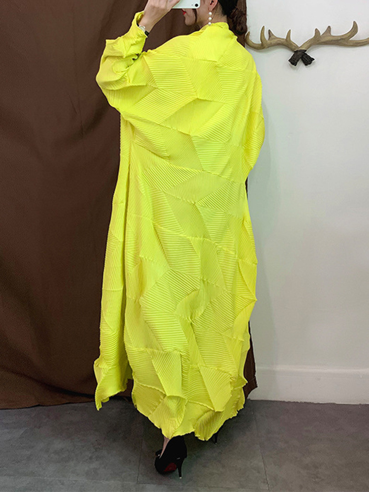 مياكي مطوي معطف طويل للنساء 20 - مراجعة Trench Coat Formal وسعره