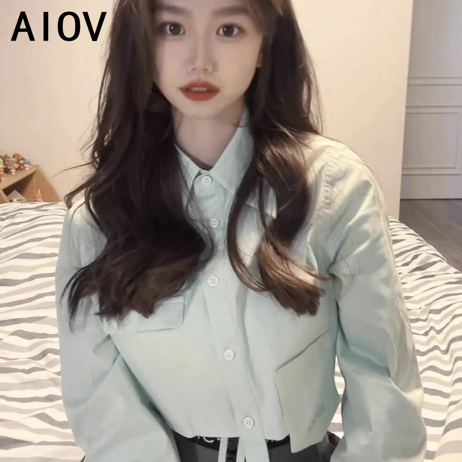 قمصان نسائية بأكمام طويلة مخطط - مراجعة Women Formal Wear Korean وسعره