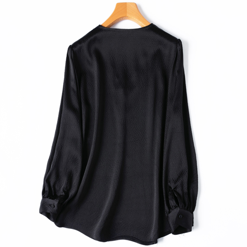 بلوزة حريرية نسائية 93% حرير ا - مراجعة Silk Blouse Button وسعره