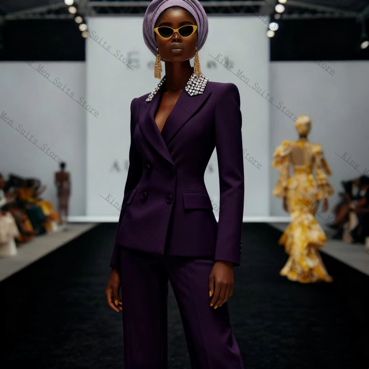 الفاخرة بلورات النساء دعوى مجم - مراجعة Women'S Formal Wear Wedding Guest وسعره