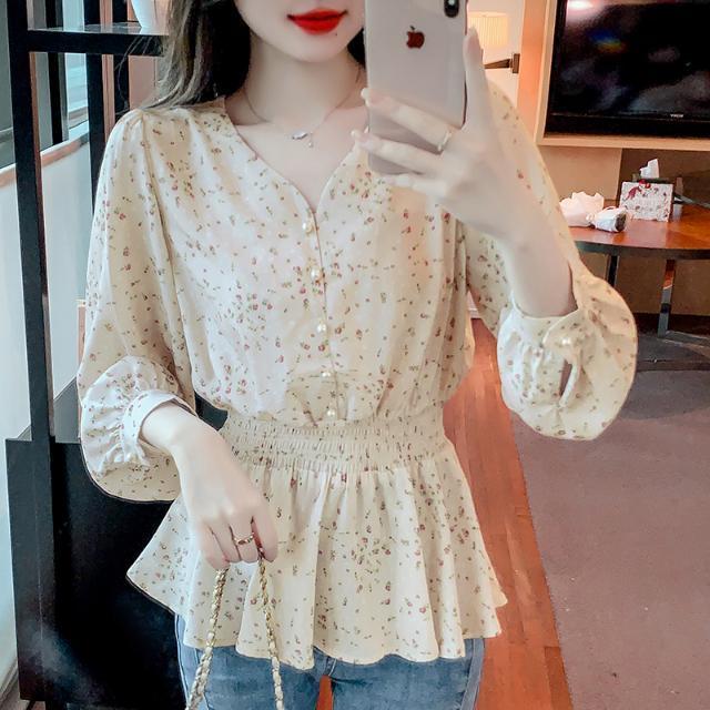 قمصان نسائية طويلة الأكمام منق - مراجعة Women Formal Wear Korean وسعره