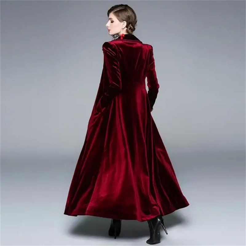 الذهبي المخملية سترة واقية طوي - مراجعة Trench Coat Formal وسعره