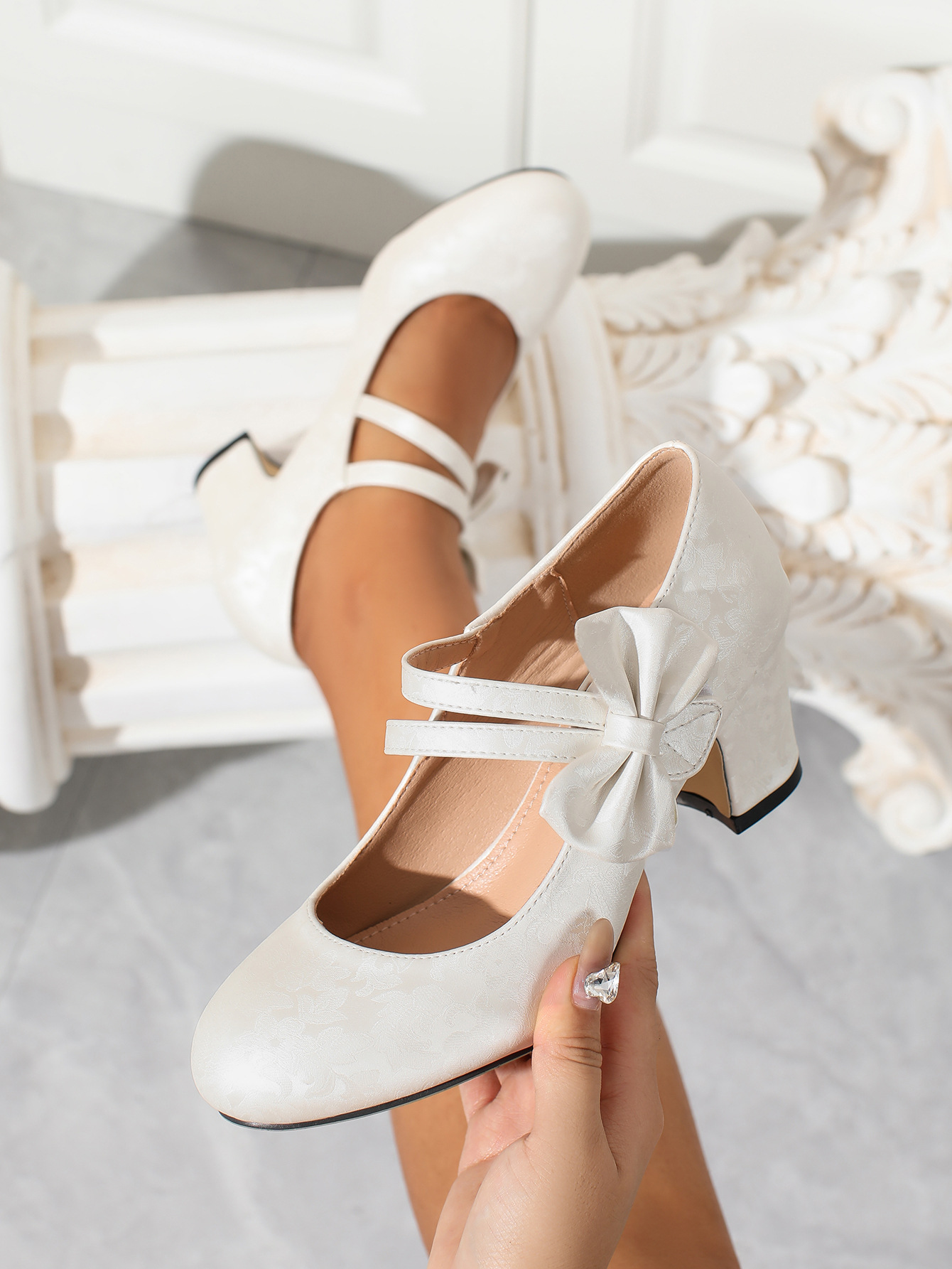 أحذية نسائية كبيرة الحجم بتصمي - مراجعة Women Formal Office Wear Shoes وسعره