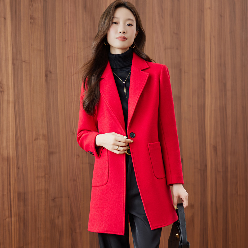 2025New معطف المرأة الكورية نم - مراجعة Women Formal Wear Korean وسعره