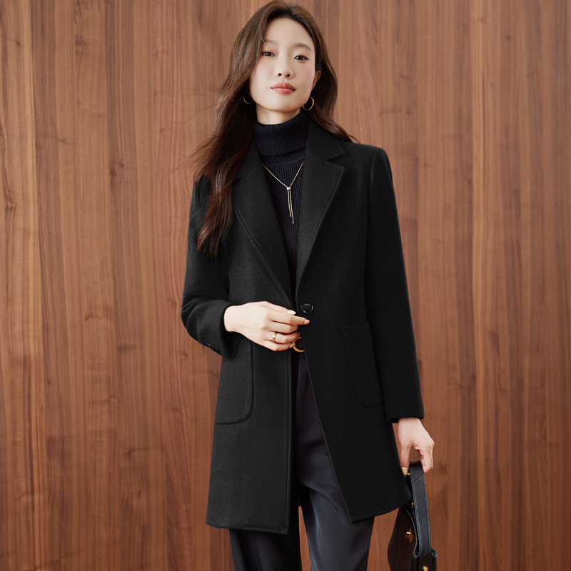 2025New معطف المرأة الكورية نم - مراجعة Women Formal Wear Korean وسعره