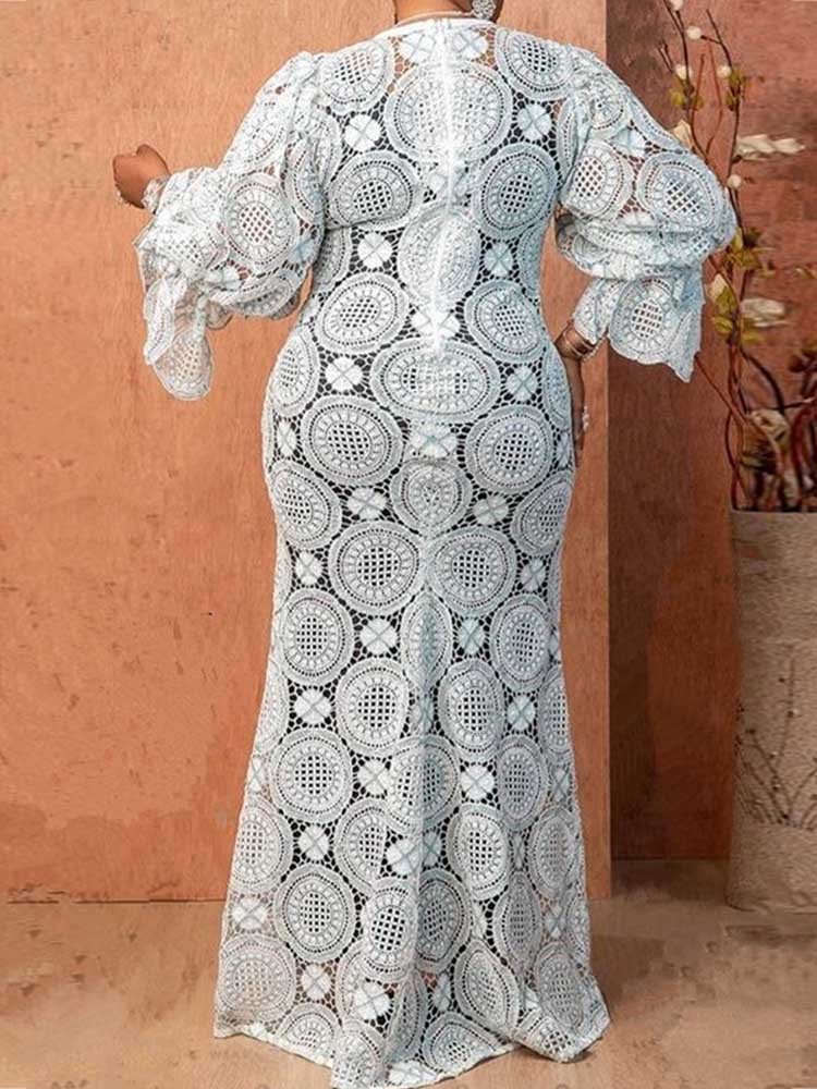 فستان نسائي ربيعي من الدانتيل  - مراجعة Vintage Women'S Formal Wear وسعره