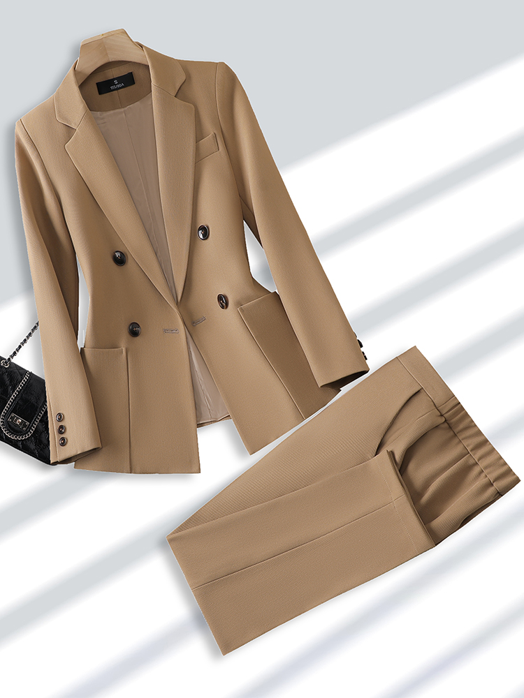 بليزر وبنطال يناسب المرأة ، بد - مراجعة Women Formal Wear Winter وسعره