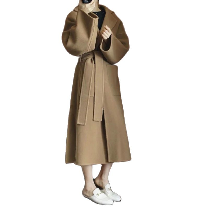 معطف نسائي أنيق طويل مصنوع من  - مراجعة Women Formal Wear Winter وسعره