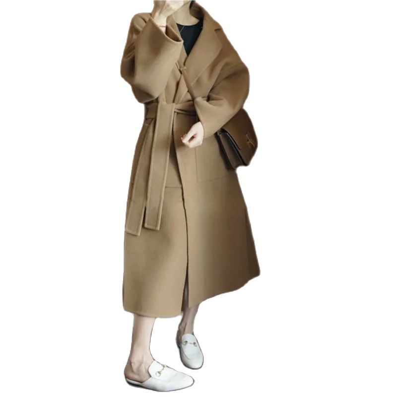 معطف نسائي أنيق طويل مصنوع من  - مراجعة Women Formal Wear Winter وسعره