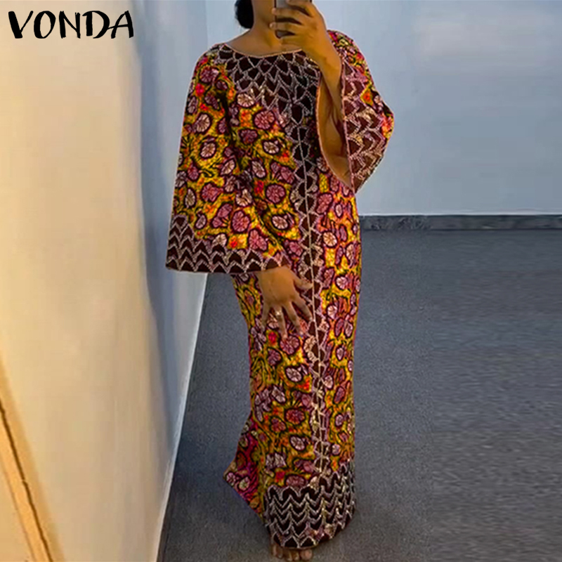 فستان بوهيمي من VONDA مقاس كبي - مراجعة Vintage Women'S Formal Wear وسعره