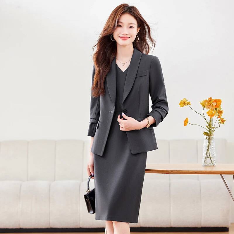 بدلة عمل نسائية من القماش عالي - مراجعة Women Formal Wear Winter وسعره