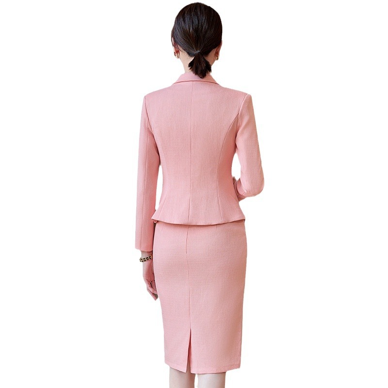 تنورة رسمية أنيقة بدلة للنساء  - مراجعة Women Formal Wear Winter وسعره