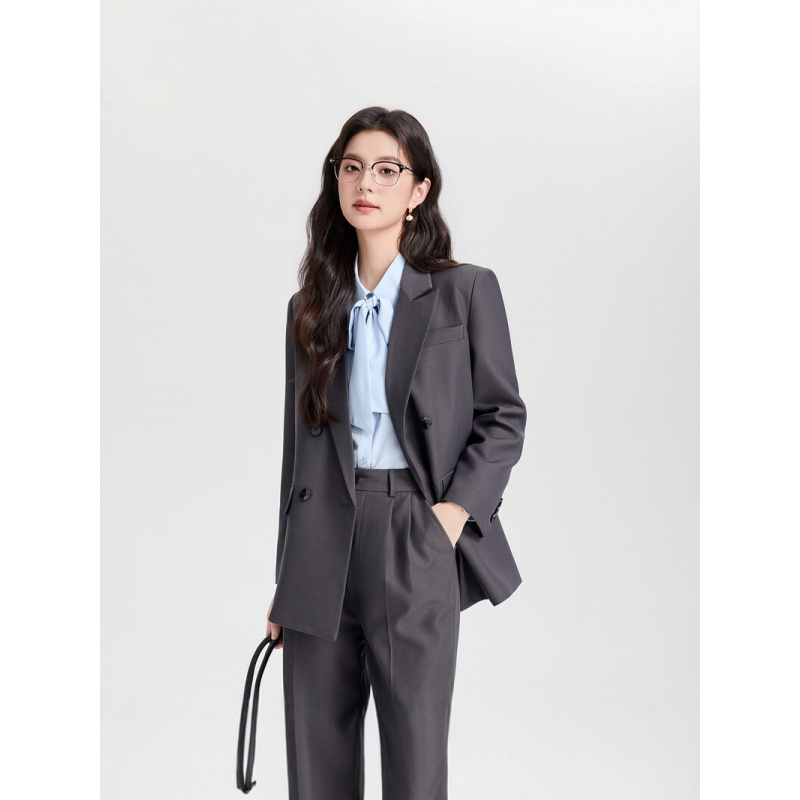 بدلة عمل نسائية كحلية اللون بص - مراجعة High End Women'S Formal Wear وسعره