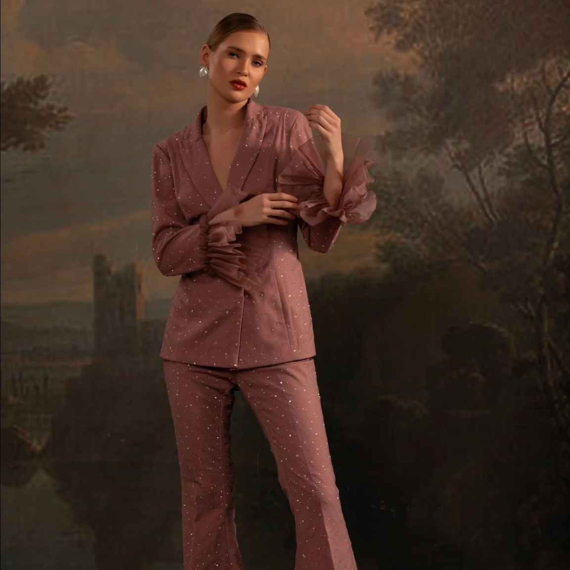 الخرز النساء السترة مجموعات مخ - مراجعة Women'S Formal Wear Wedding Guest وسعره