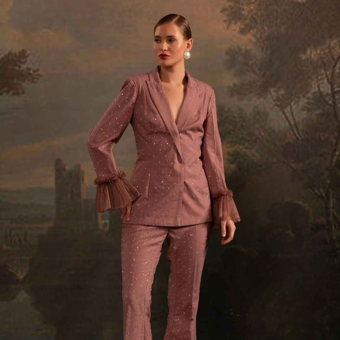 الخرز النساء السترة مجموعات مخ - مراجعة Women'S Formal Wear Wedding Guest وسعره