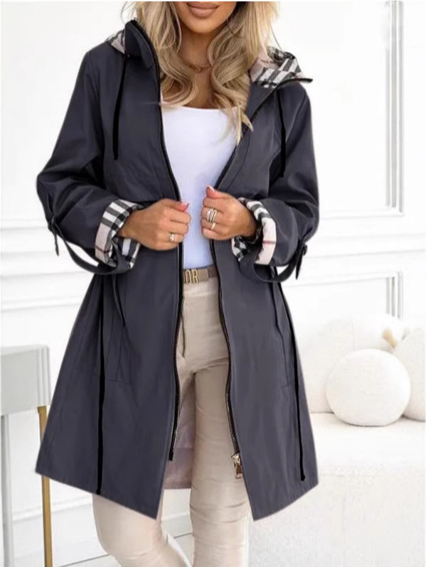 موضة خندق معطف امرأة الخريف ال - مراجعة Trench Coat Formal وسعره