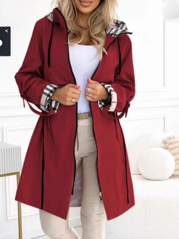 موضة خندق معطف امرأة الخريف ال - مراجعة Trench Coat Formal وسعره