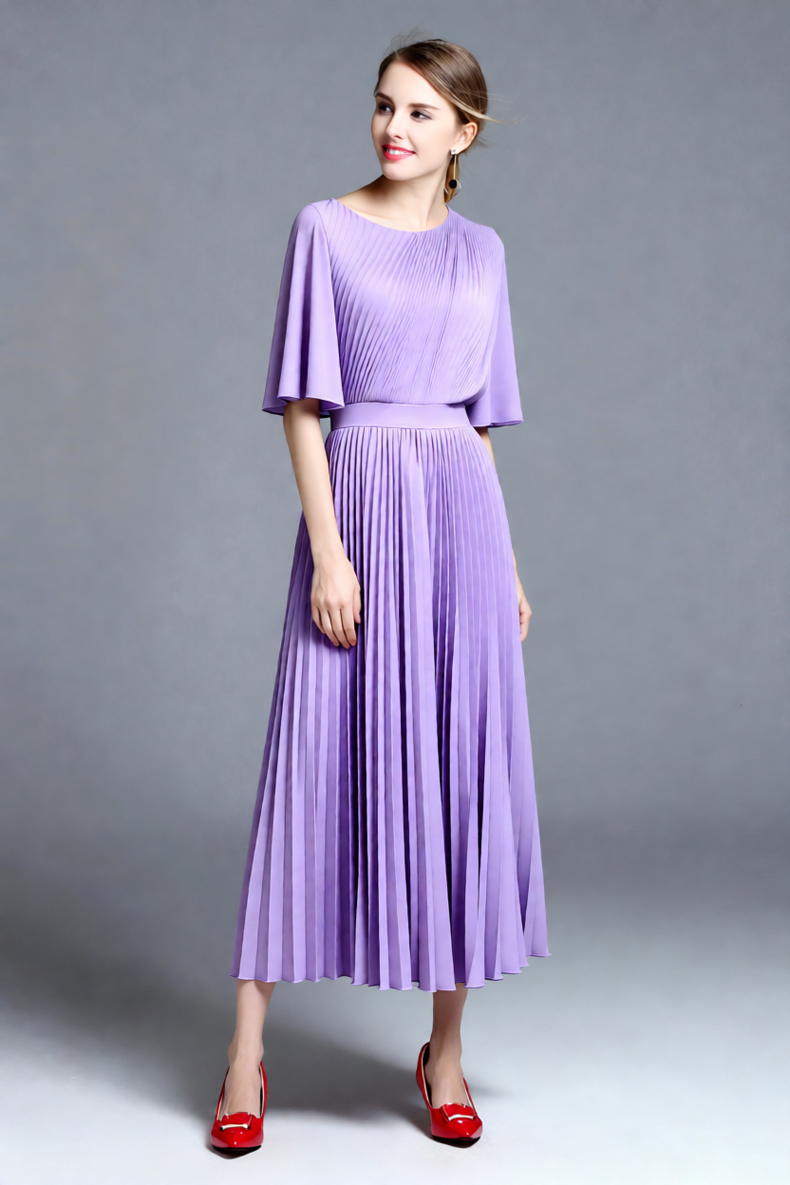 فستان نسائي أنيق بلون الليلك ب - مراجعة Women'S Formal Wear Wedding Guest وسعره