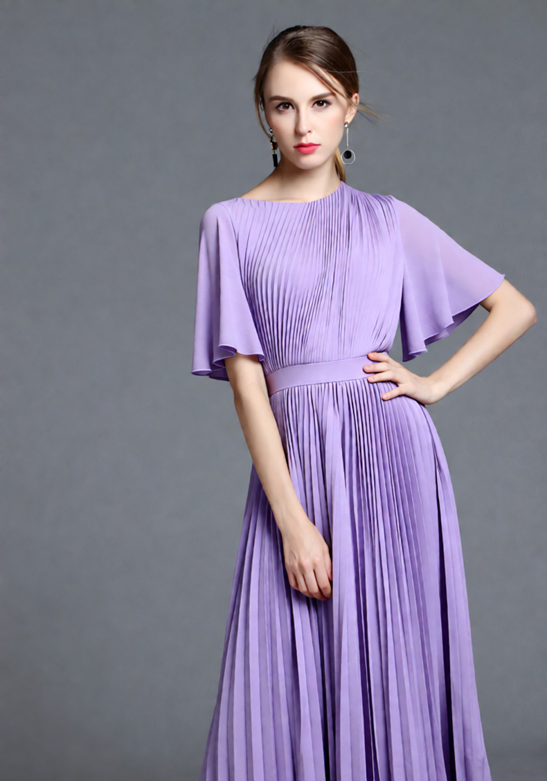 فستان نسائي أنيق بلون الليلك ب - مراجعة Women'S Formal Wear Wedding Guest وسعره