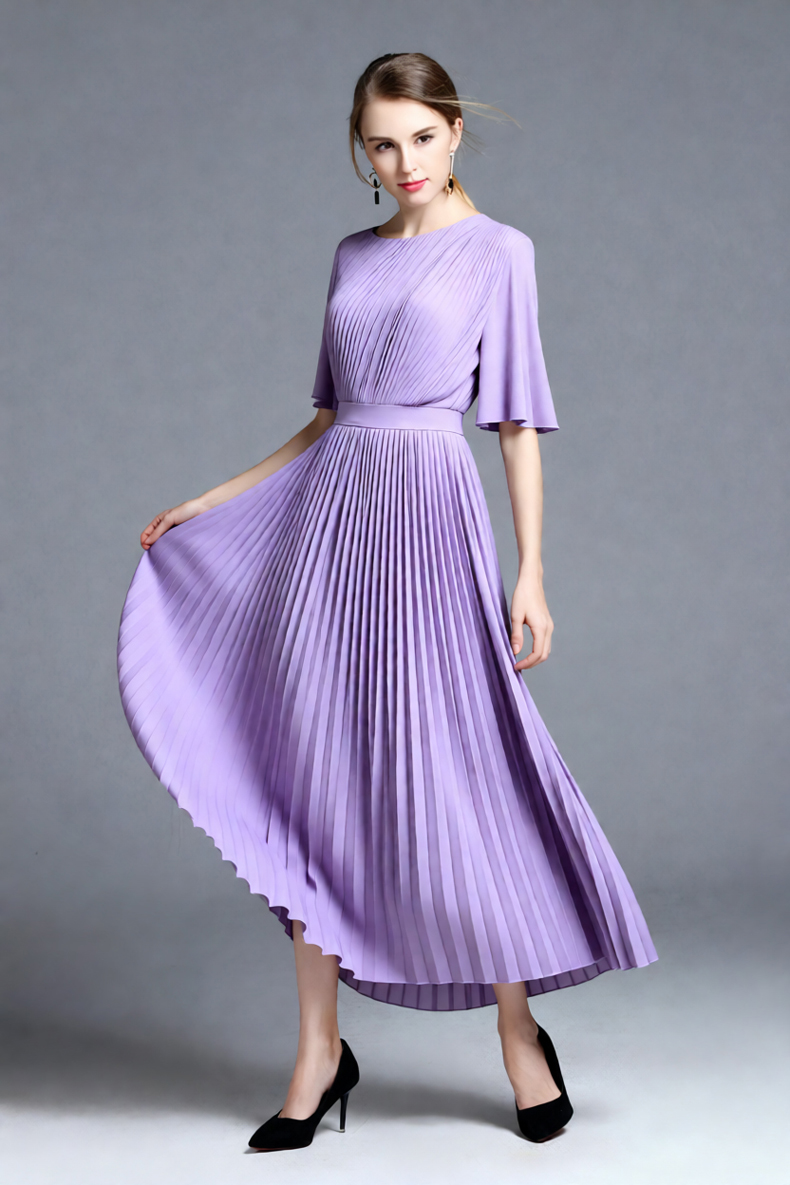 فستان نسائي أنيق بلون الليلك ب - مراجعة Women'S Formal Wear Wedding Guest وسعره