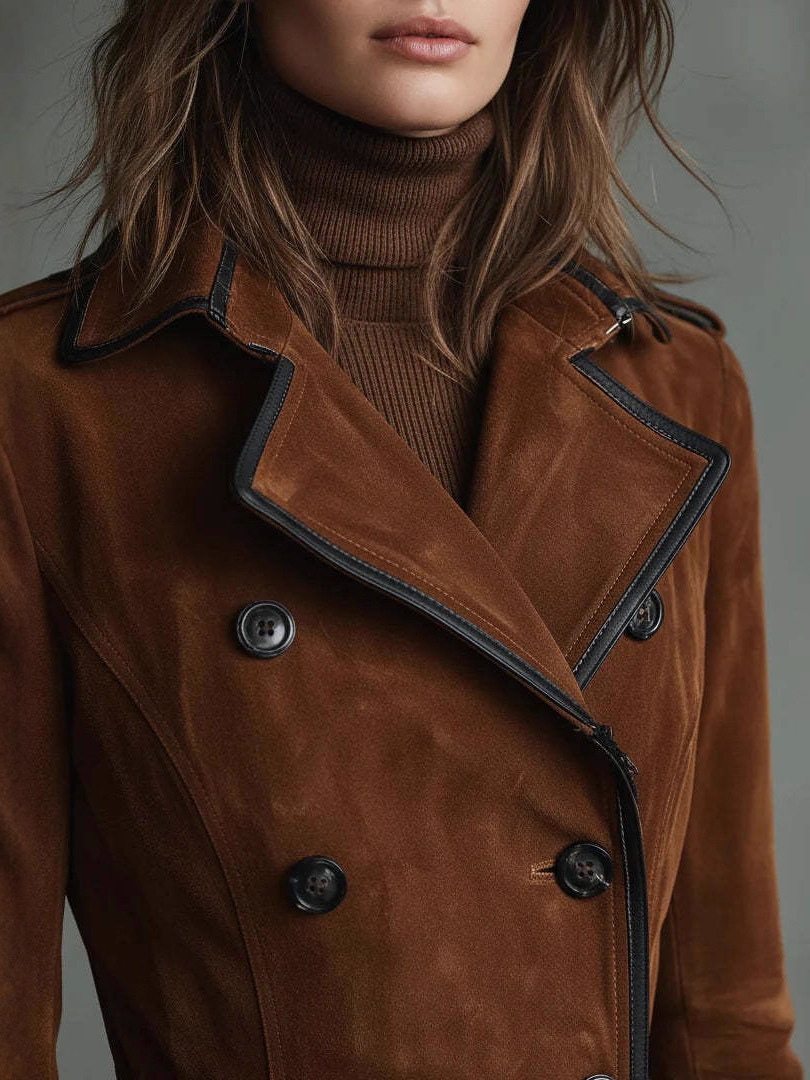 معطف نسائي طويل مصمم خصيصًا بأ - مراجعة Trench Coat Formal وسعره