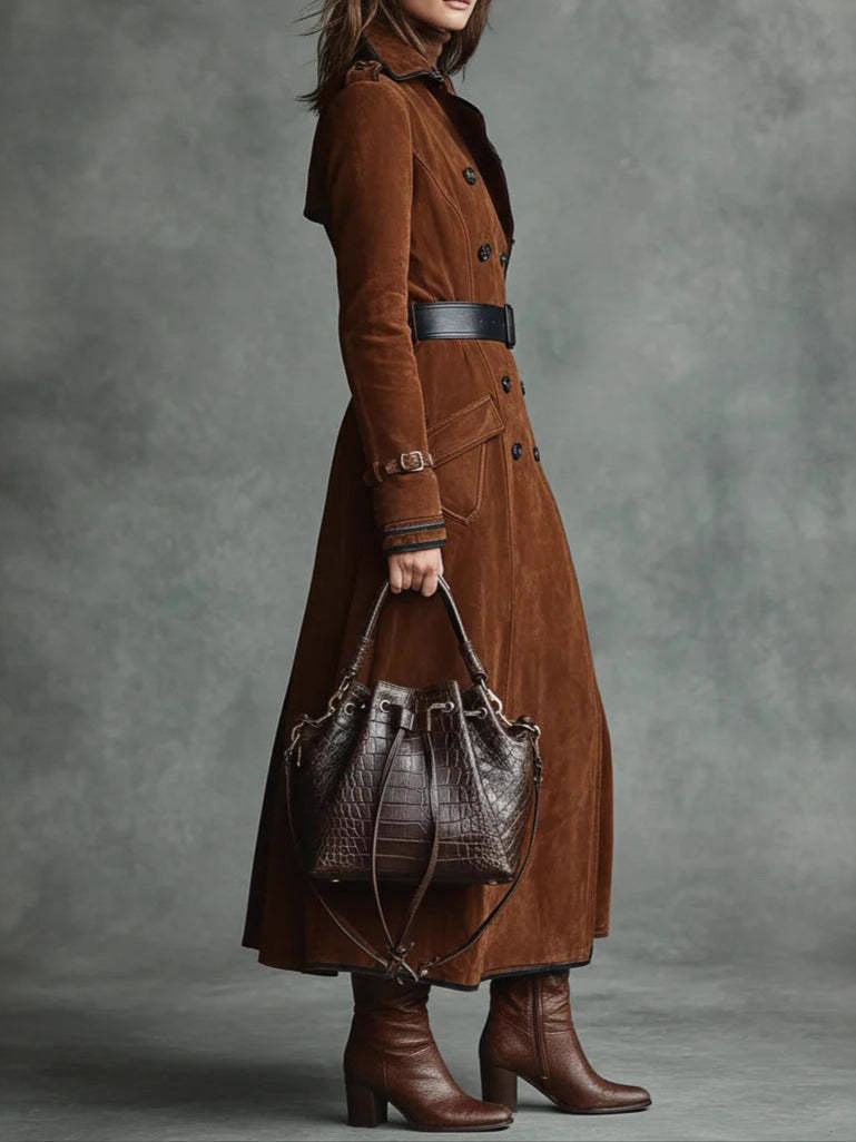 معطف نسائي طويل مصمم خصيصًا بأ - مراجعة Trench Coat Formal وسعره