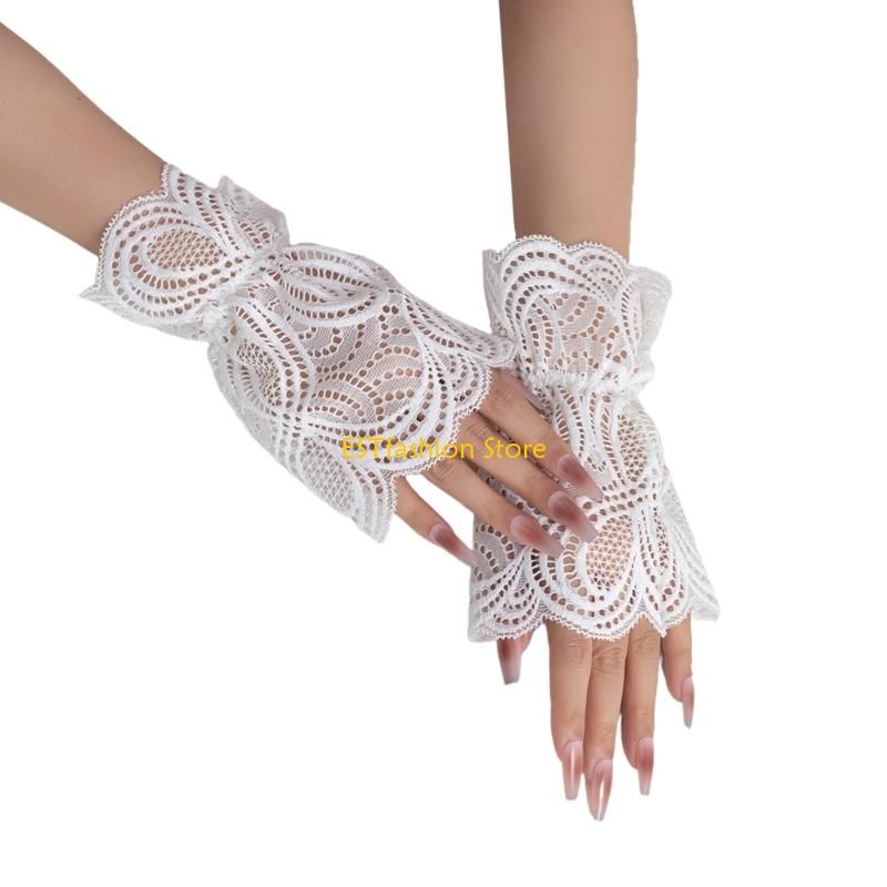 Y5GC الدانتيل انفصال الأكمام ا - مراجعة Women'S Formal Wear Accessories وسعره