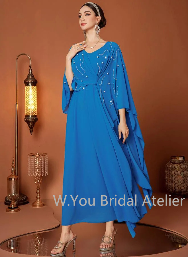 فساتين سهرة فاخرة بياقة على شك - مراجعة Women'S Formal Wear Wedding Guest وسعره