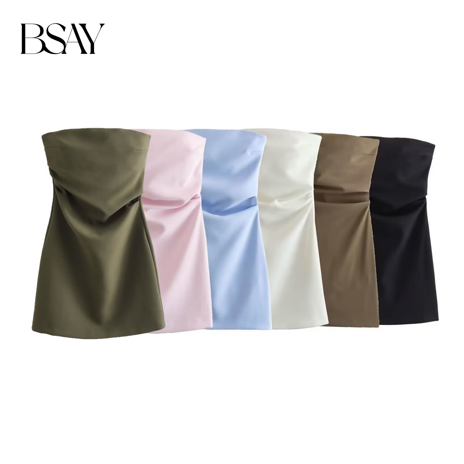 فستان BSAY نسائي قصير مثير بسح - مراجعة Women Formal Wear Zara وسعره